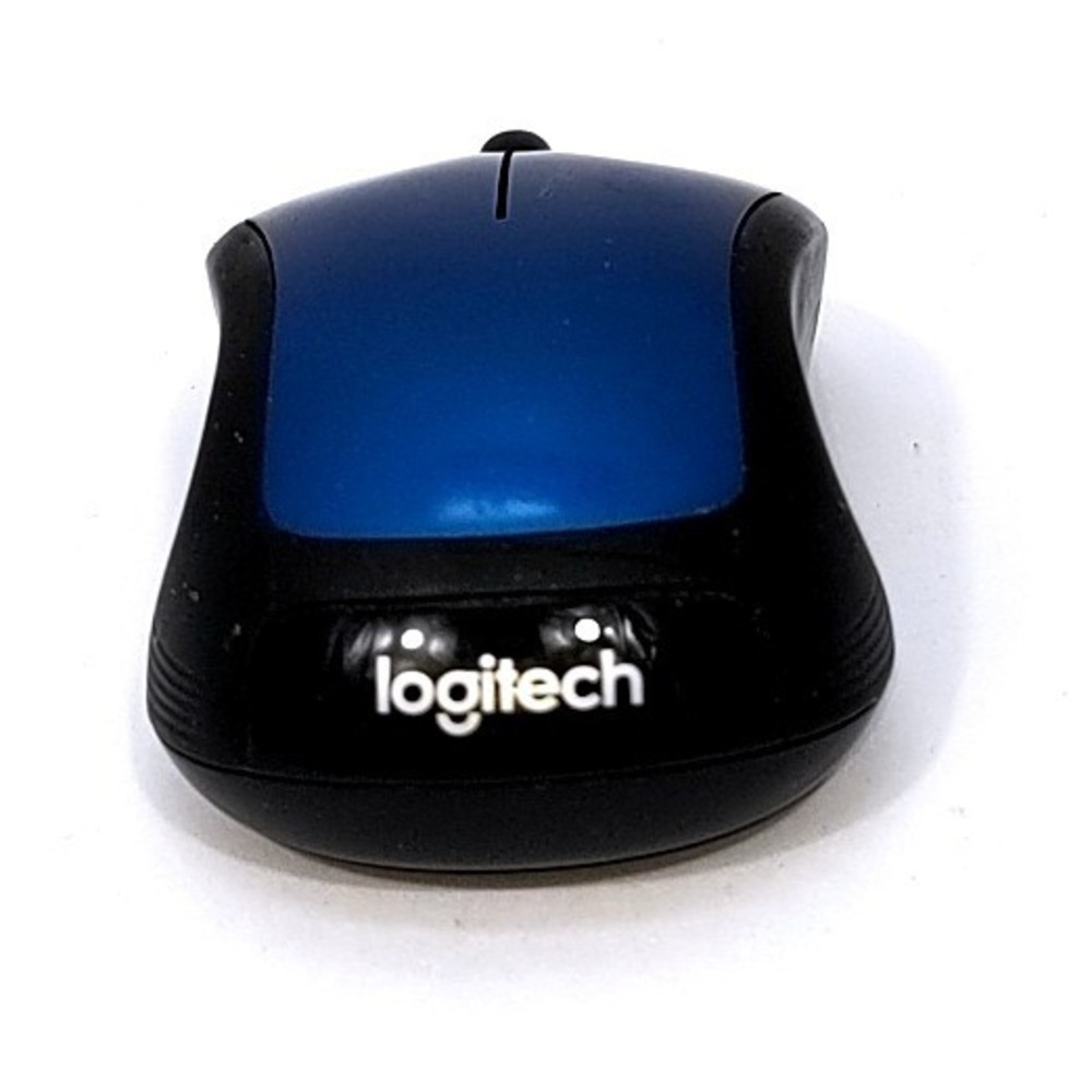 Logitech M310 Wireless Optical Mouse Blue Black 810-004011 Computer With Dongle